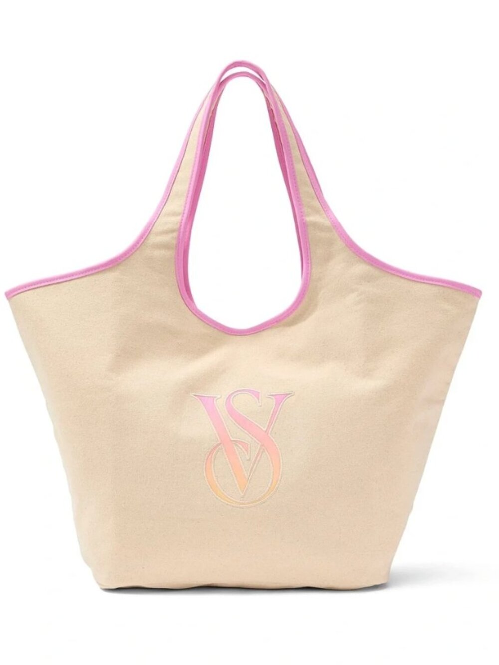 Victoria's Secret Ombré Monogram Logo Tote Bag - Picture 4 of 6